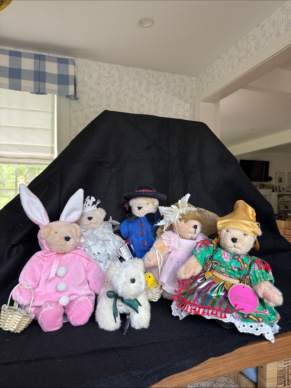 Muffy VanderBear Collection with 5 distinct bears in dressed in character